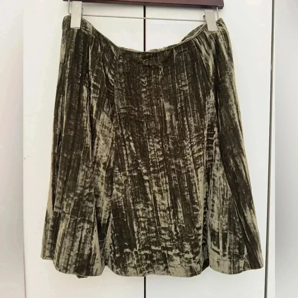 Vintage Maeve Velvet A-line Slater Skirt | Size 8 - Picture 2 of 5